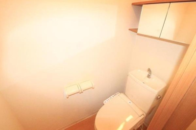 【トイレ】 | ルミナスコート・二ツ橋 | シャワー付きトイレ