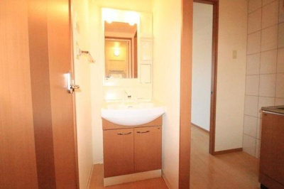 【洗面所】 | ルミナスコート・二ツ橋 | 人気のシャンプードレッサー☆彡