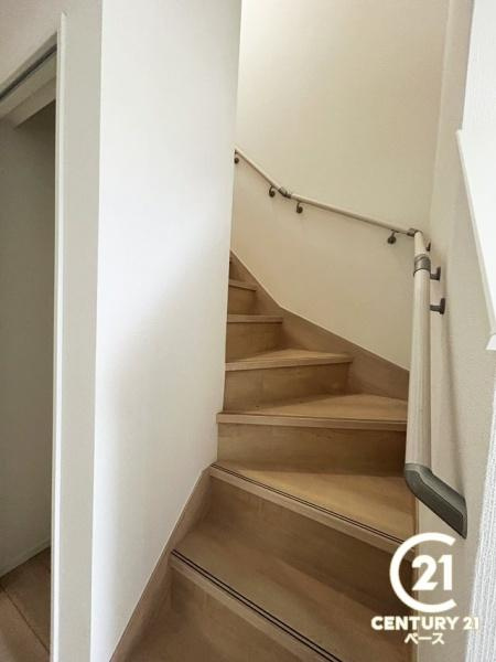 クレイドルガーデン龍田 １号棟 ／新築一戸建の内装|こちらは階段になっております。
