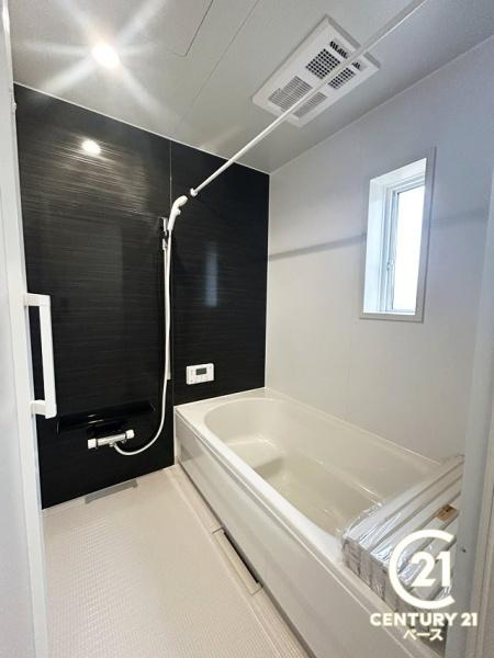 クレイドルガーデン龍田 １号棟 ／新築一戸建の浴室|■ゆったりしたサイズの浴室です！足を伸ばしての入浴は疲れも癒してくれます！■