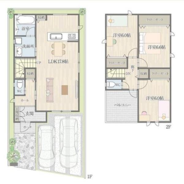 柏原市片山町 ６号地 ／新築一戸建