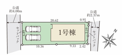 【区画図】 | Terrechez大津市栗林町１期 | 区画図