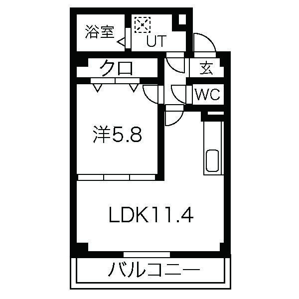 CoqGasseauの間取り