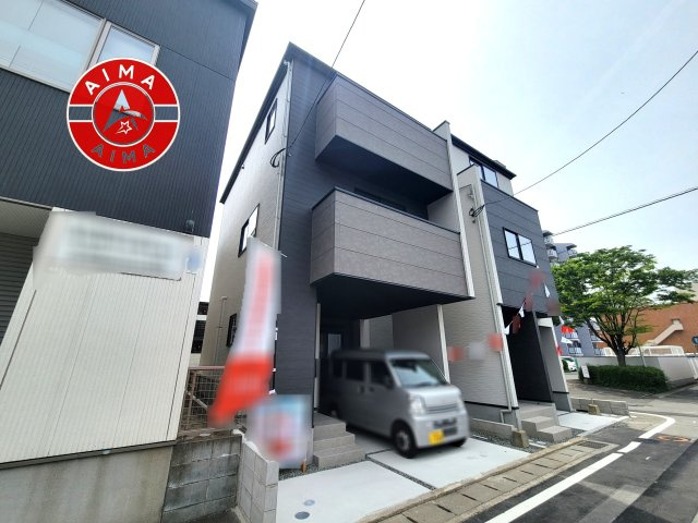 福岡市西区愛宕1丁目第3-2棟（2号棟）　の外観|デザイン性のある外観です。