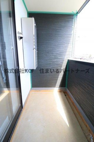 アシスト久留米西町のバルコニー|陽当たり良好なバルコニーです
