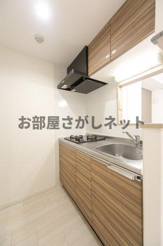 レジデンス市谷仲之町【おとり物件なし】#学生・社会人にオススメ！初期費用分割払いOK！のキッチン|※写真は同タイプ住戸です。