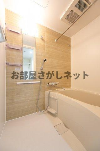 レジデンス市谷仲之町【おとり物件なし】#学生・社会人にオススメ！初期費用分割払いOK！の浴室|※写真は同タイプ住戸です。