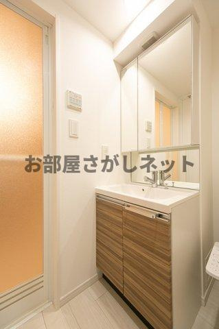 レジデンス市谷仲之町【おとり物件なし】#学生・社会人にオススメ！初期費用分割払いOK！の洗面所|※写真は同タイプ住戸です。