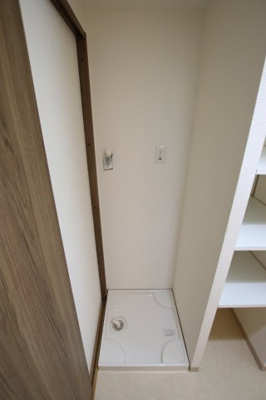 【設備】 | メゾン錦Ⅱ | 室内洗濯機置場