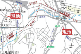 祝　成約済み　八王子市　打越町　新築戸建て　５期の地図|～仲介手数料無料☆八王子ひなた不動産～八王子市打越町　新築戸建て
