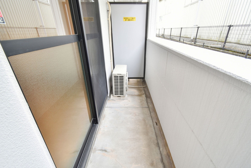 プリティーパーク小森野のバルコニー|広々としたバルコニーです