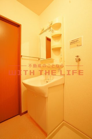 ラ・マーシャ【キャッシュバック対象物件】の独立洗面台|使いやすい独立洗面台です