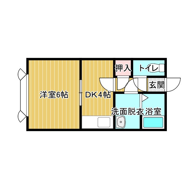 YMKⅠの間取り