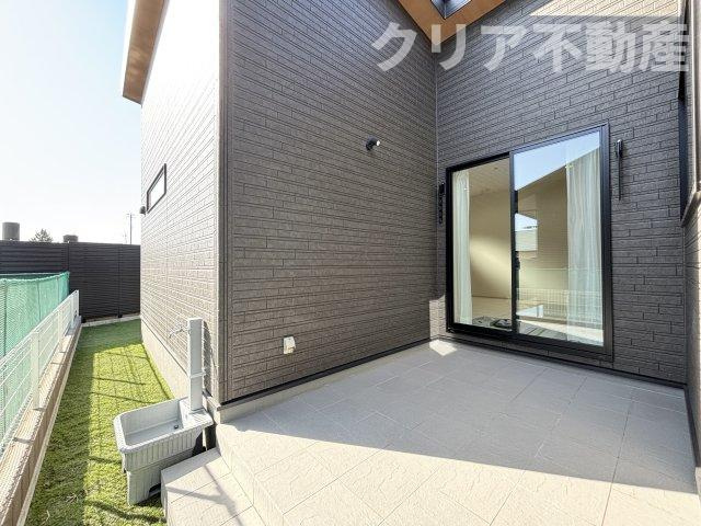【バルコニー】 | 高崎市塚田町　モデル棟平屋新築