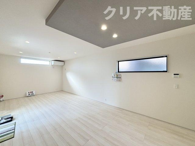 【居間・リビング】 | 高崎市塚田町　モデル棟平屋新築