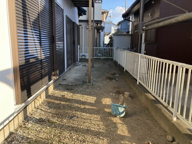 鴻巣市稲荷町　中古一戸建て（リフォーム）の庭