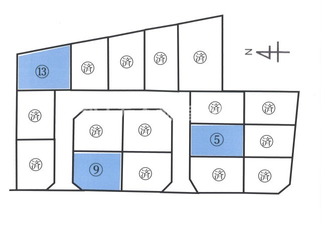 倉吉市米田町2丁目分譲地