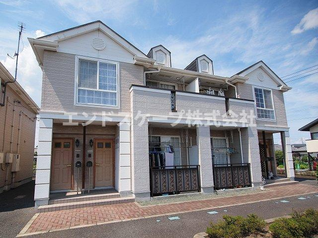 パレ・フォートクロサワＡ棟の外観|高崎、前橋のお部屋探しはエンドスケープまで！お客様の理想お聞かせ下さい♪