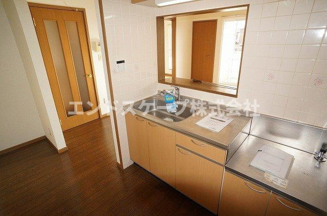 パレ・フォートクロサワＡ棟のキッチン|高崎、前橋のお部屋探しはエンドスケープまで！お客様の理想お聞かせ下さい♪