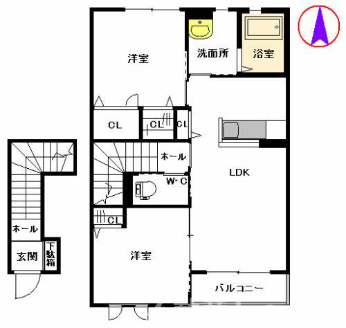 フェリーチェの間取り