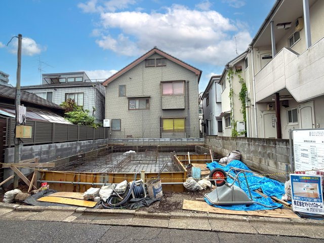 練馬区北町5丁目　新築戸建限定1棟の外観|2026年7月初旬撮影
現在基礎工事中です！