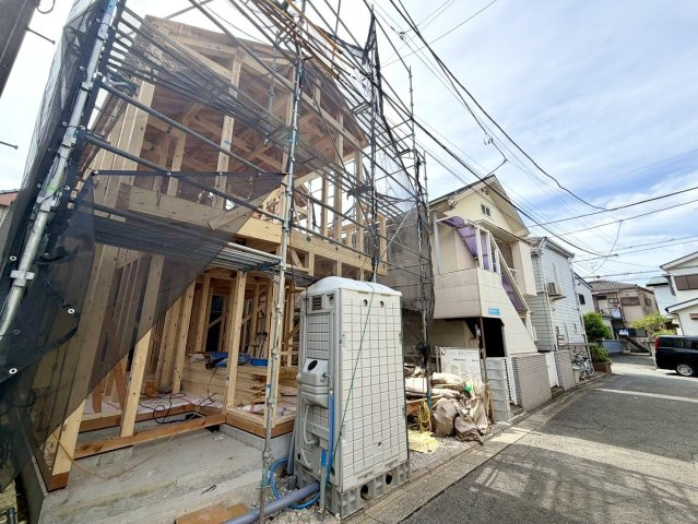 練馬区北町5丁目　新築戸建限定1棟の前面道路含む現地写真