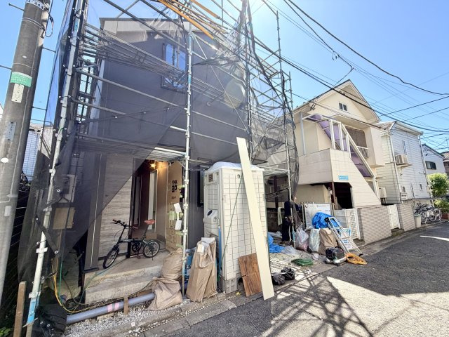 練馬区北町5丁目　新築戸建限定1棟の前面道路含む現地写真
