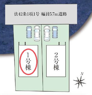 【区画図】 | ファーストタウン奈良市第５学園緑ヶ丘 | 区画図