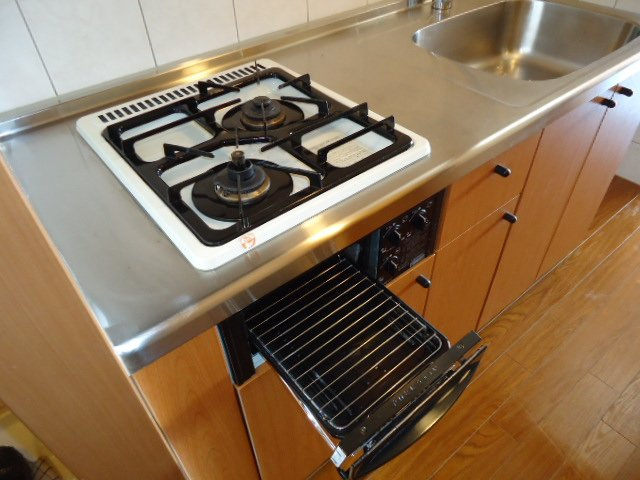 ドリームウィングＢ棟のその他|ガスコンロ（反転）（イメージ）
