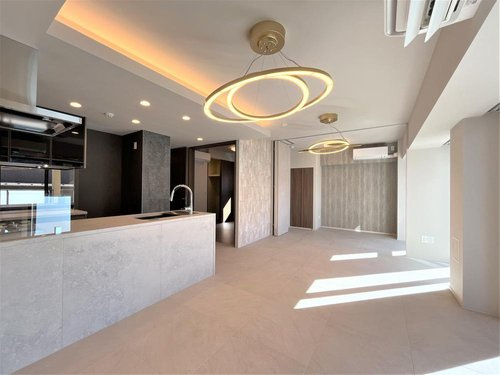 ディアナコート小石川播磨坂レジデンスの居間・リビング