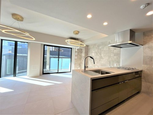 ディアナコート小石川播磨坂レジデンスの居間・リビング