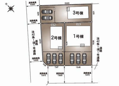 【区画図】 | クレイドルガーデン光市浅江 第4　二号地