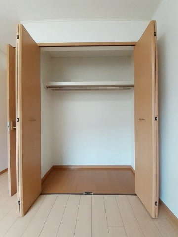 Ｖｉｌｌａ　桜　Ⅱの収納|大きなスペースがあり、収納には困りません