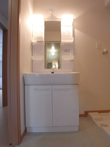 プロスペリテ参番館の洗面所|使いやすい洗面所です