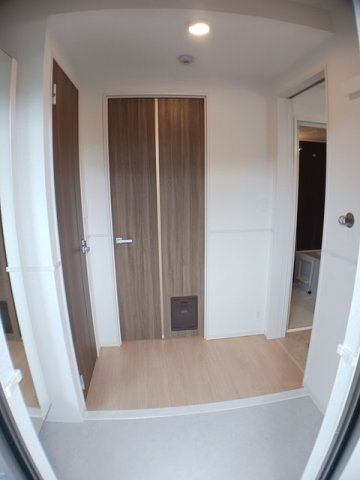 シャインエクセレントの玄関|明るい玄関です