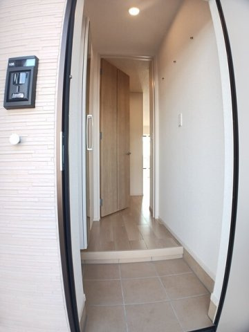 クレールヴィラージュ　Ⅱの玄関|シンプルで使いやすい玄関です