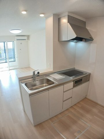 クレールヴィラージュ　Ⅱのキッチン|使いやすいキッチンです