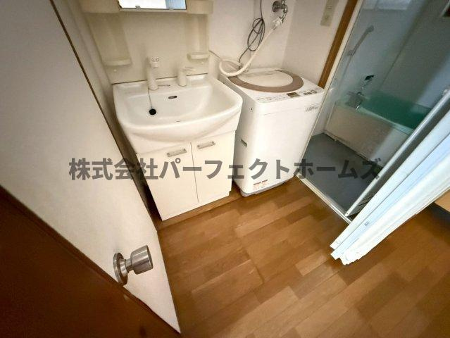 田口3丁目戸建　賃貸の洗面所|洗面所です