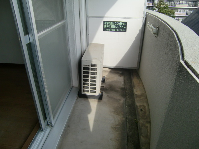 シェレナ六甲のバルコニー