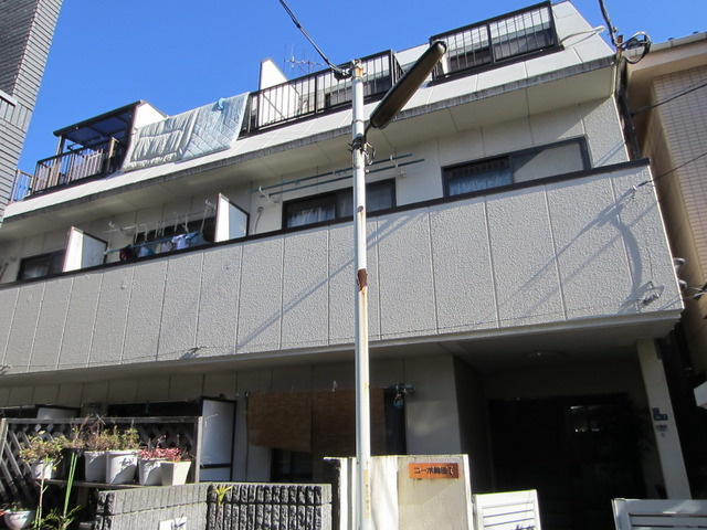 コーポオカダⅠの外観|閑静な住宅街の立地です♪
