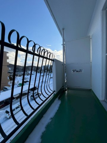 じょうてつ真駒内南町ドエルのバルコニー