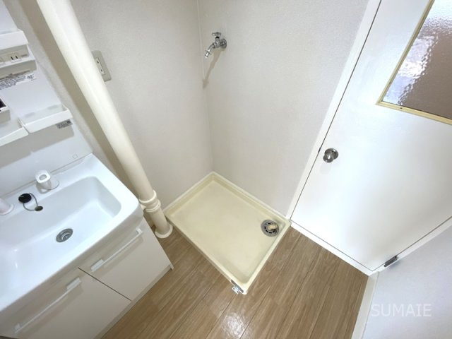 渋谷コート２号棟の設備|洗濯機置き場☆