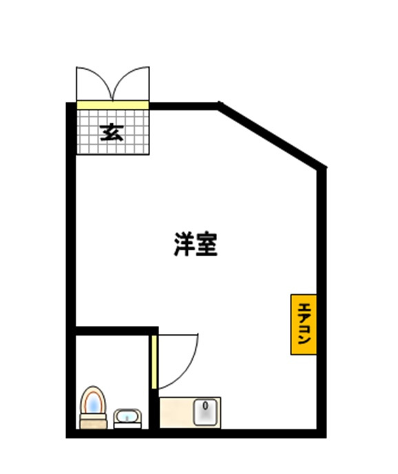 リバーサイドアネックス　の間取り
