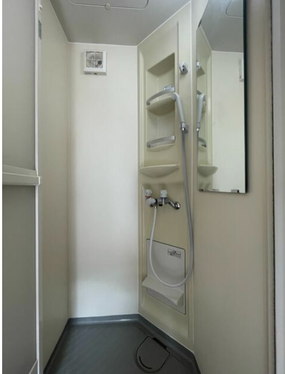 グレースクイーンのシャワールーム