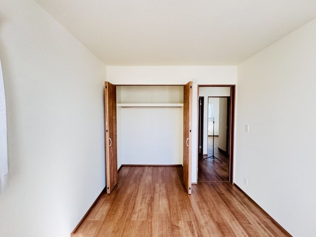 柏市南増尾３丁目新築戸建【土南部小学校：8分】の収納|6帖寝室収納