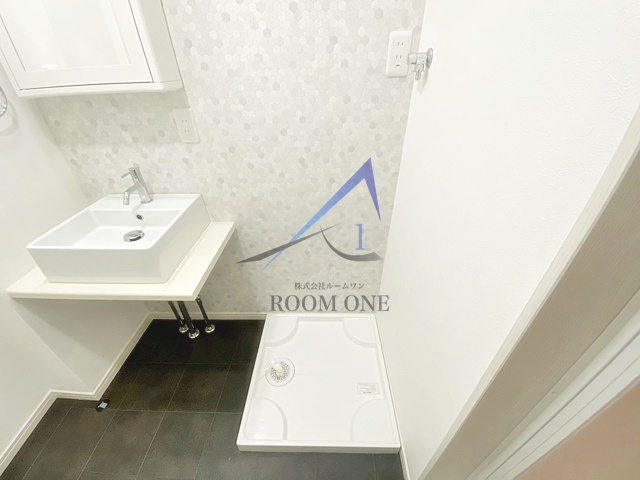 ルノンフォレスト羽田の設備|洗濯機置き場です。