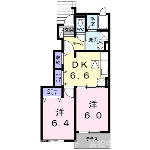 【間取り】 | オーブ・メゾンＢ