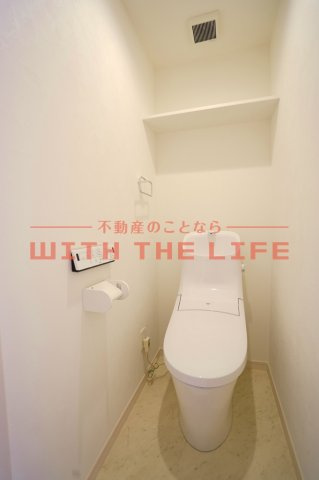 ユーズフォレシア西町【キャッシュバック対象物件】のトイレ|シンプルで使いやすいトイレです