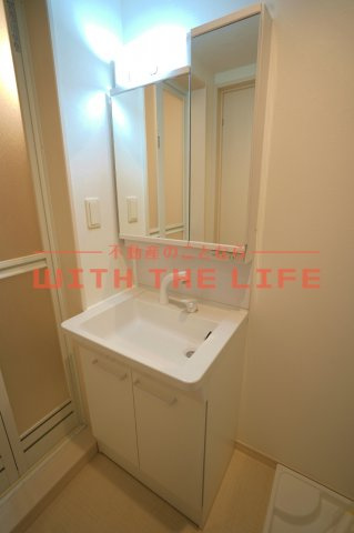 ユーズフォレシア西町【キャッシュバック対象物件】の独立洗面台