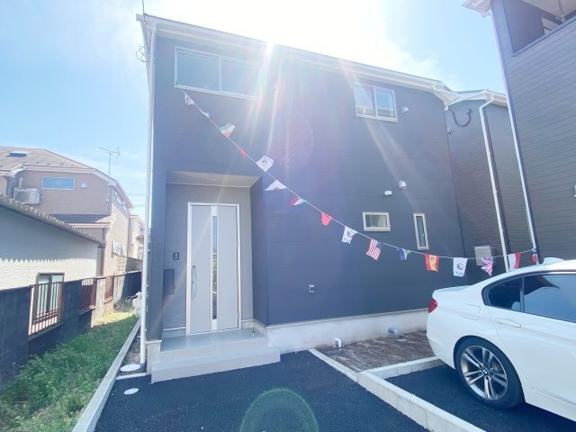 『八王子市新築戸建て』八王子大楽寺町147-5【仲介手数料無料】　３１期の外観|～仲介手数料無料☆八王子ひなた不動産～八王子市大楽寺町　新築戸建て